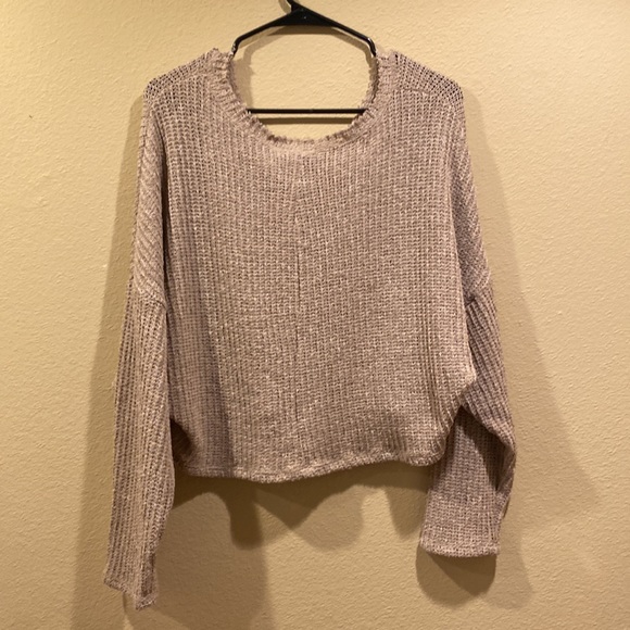 Cropped sweater - Picture 2 of 3